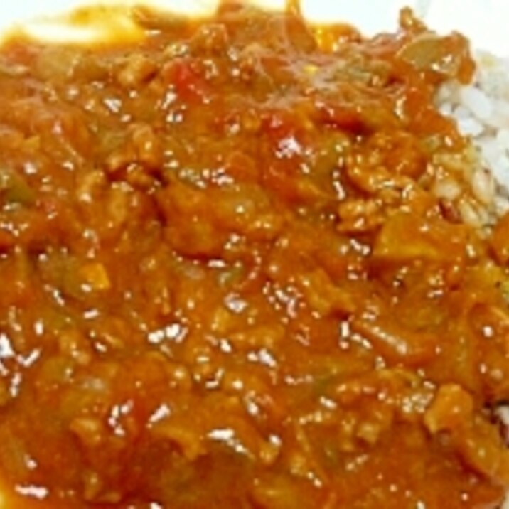 わが家流♪基本のキーマカレー